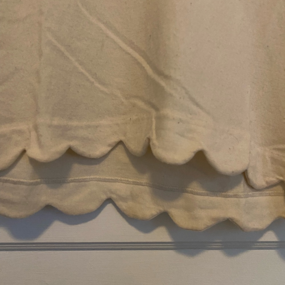 J Crew XS cream cotton shirt - Picture 3 of 6